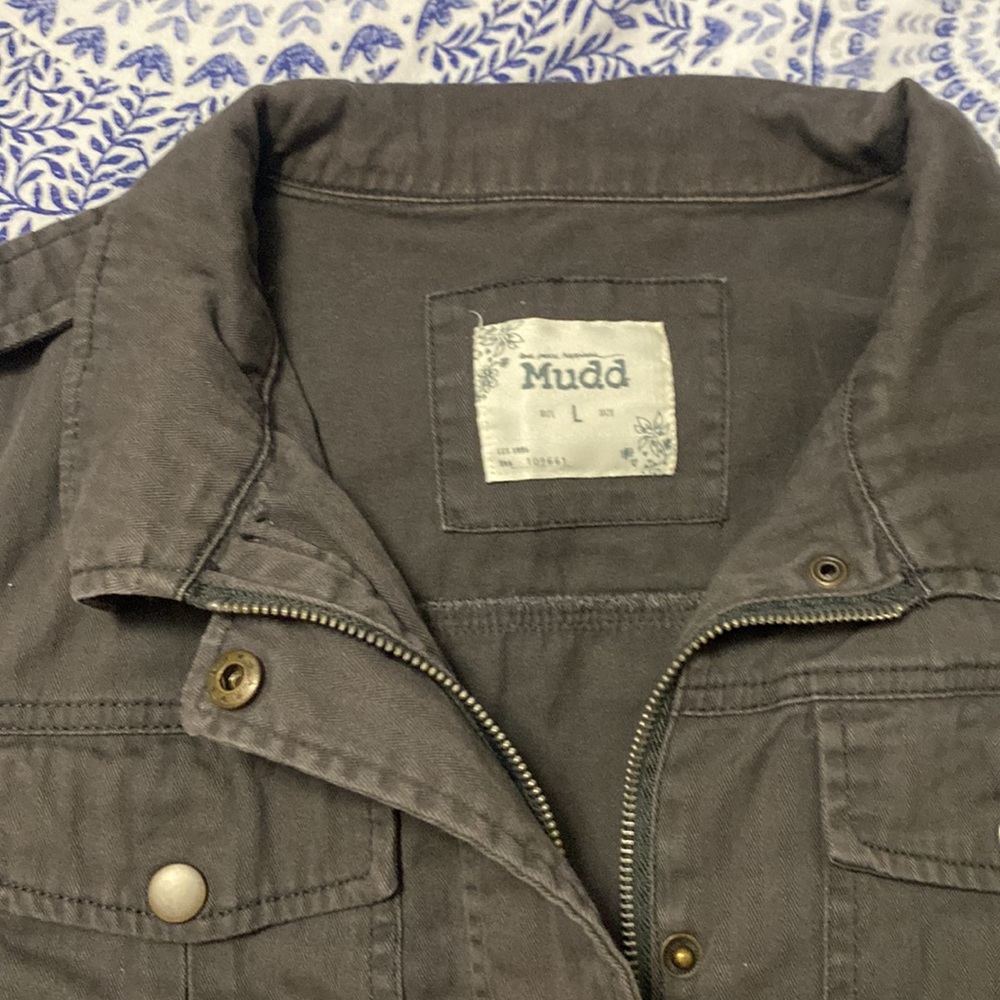 Cropped Bomber Jacket - image 5